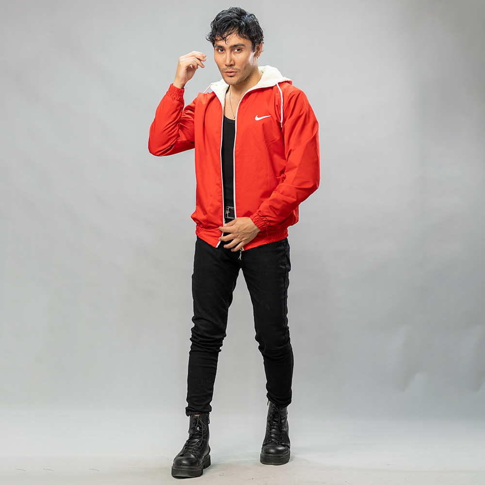 کاپشن مدل Nike قرمز