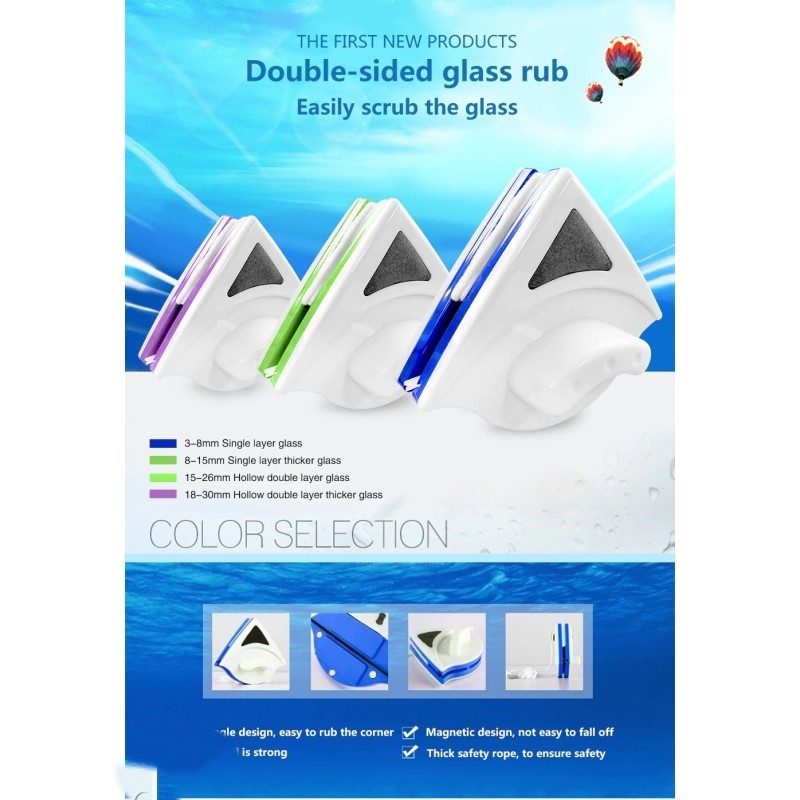 شیشه پاک کن دوطرفه مثلثی