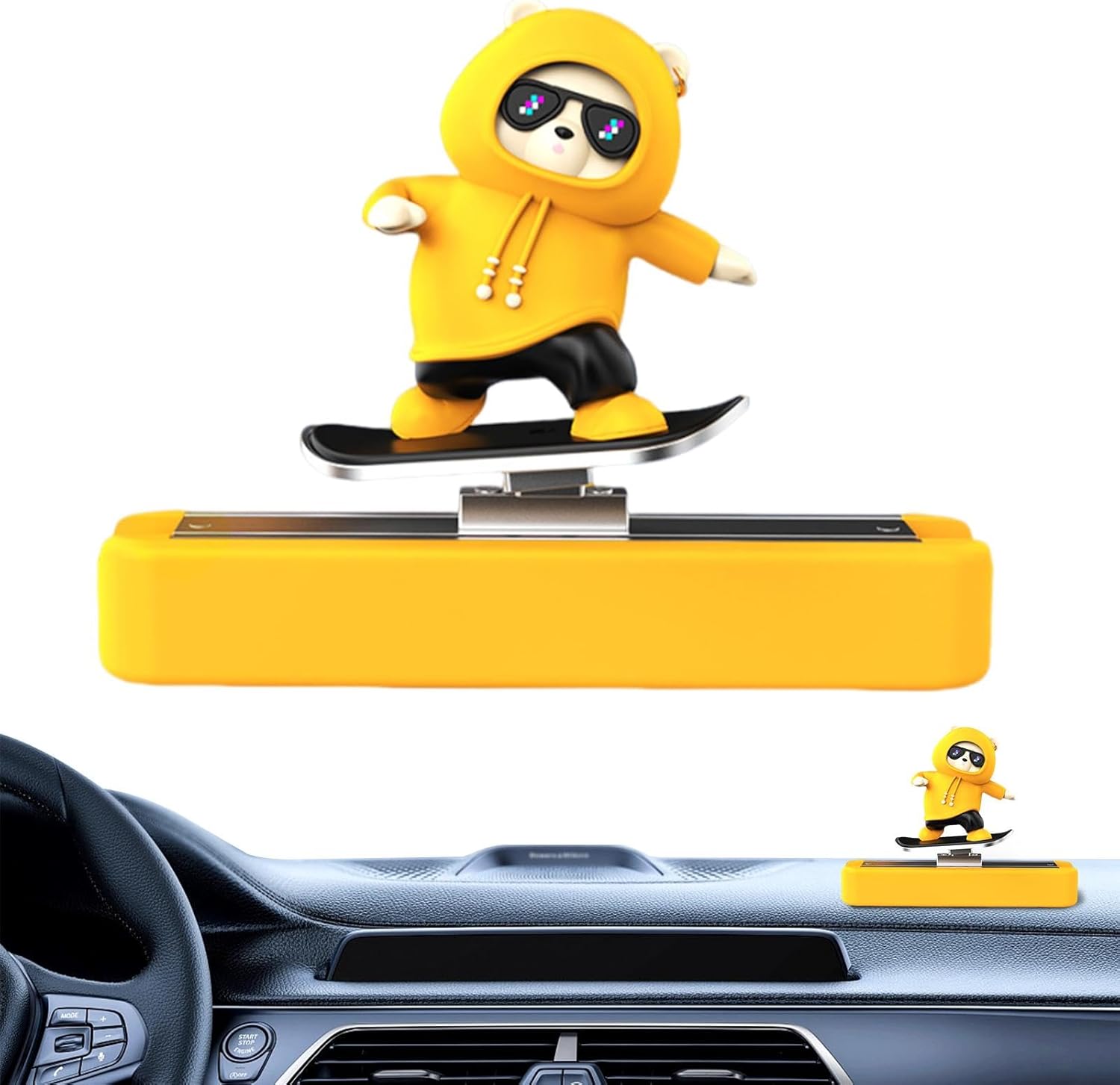 گجت خرس اسکیت سوار تلفنپارک دار