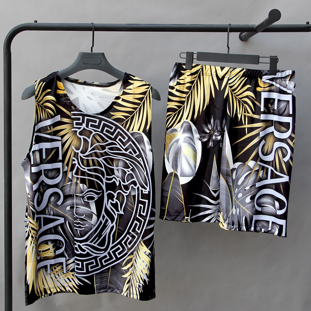 ست رکابی شلوارک VERSACE