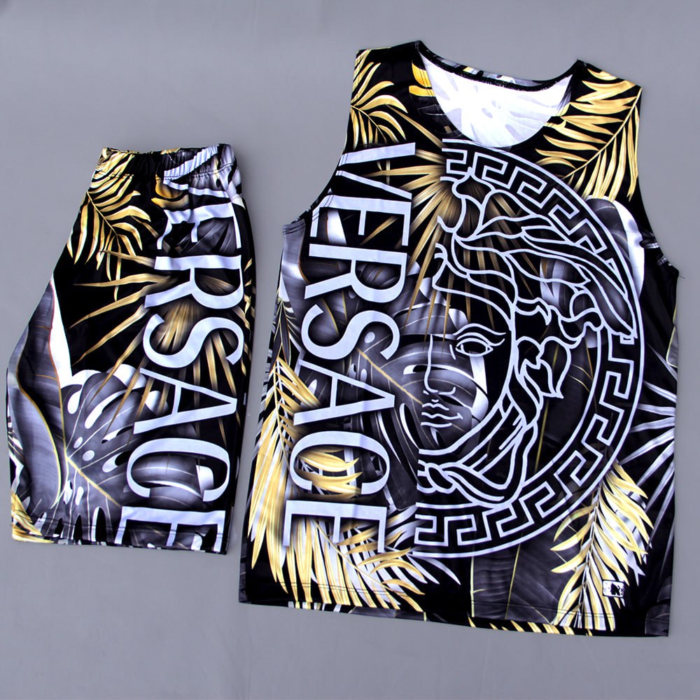 ست رکابی شلوارک VERSACE